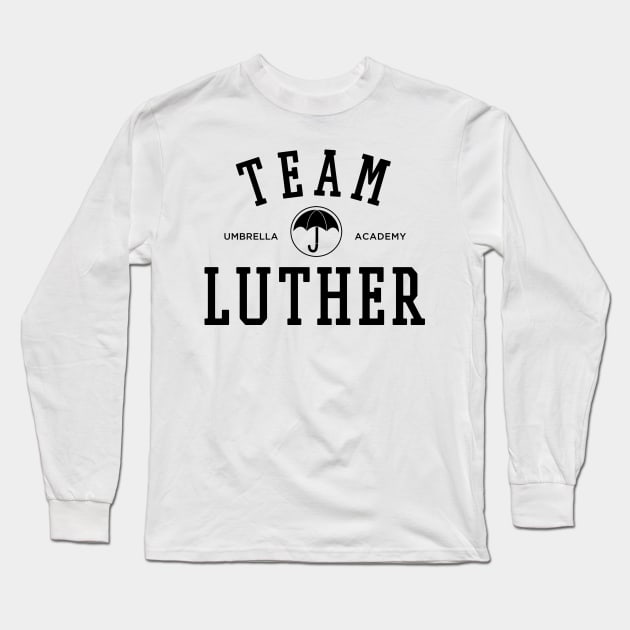 TEAM LUTHER THE UMBRELLA ACADEMY Long Sleeve T-Shirt by localfandoms